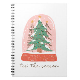 Xmas Gift Tree Tis The Season Notebook