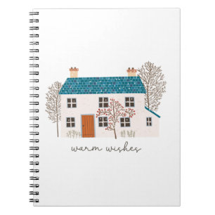 Xmas Gift Warm Wishes Notebook