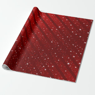 Xmas Glitter Luxe Background Wrapping Paper