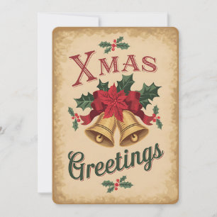 Xmas Greetings Holiday Card