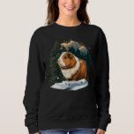 Xmas Guinea Pig Santa on Christmas Guinea Pig Sweatshirt<br><div class="desc">Xmas Guinea Pig Santa on Christmas Guinea Pig</div>