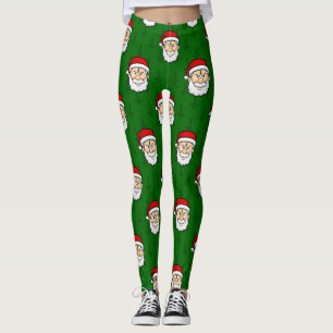 xmas hail santa leggings