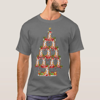Xmas Holiday Funny Santa Corgi Dog Christmas Tree1 T-Shirt