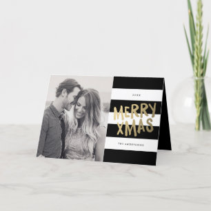 Xmas Holiday Photo Greeting Card