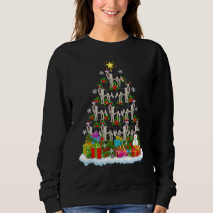 Xmas Holiday   Santa Border Collie Dog Christmas T Sweatshirt