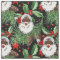 xmas holly black santa claus