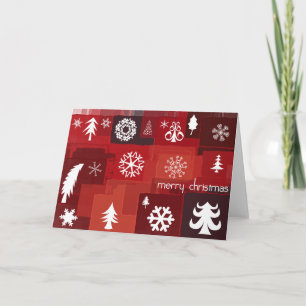 Xmas Icons Holiday Card