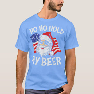 Xmas In July Santa Ho Ho 4th Christmas, Cute Funny T-Shirt