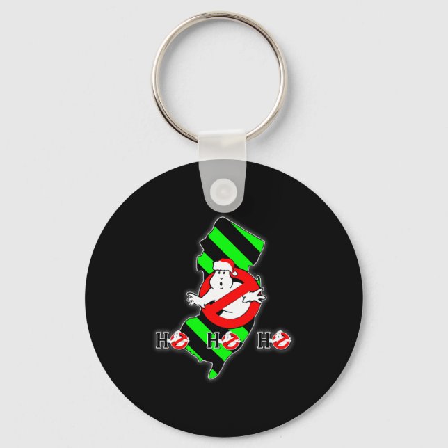 Xmas In New Jersey T Shirt  Key Ring (Front)