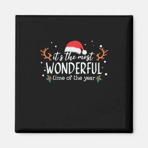 Xmas It Is The Most Wonderful Time Magnet