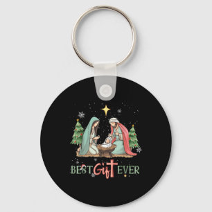 Xmas Jesus Christian Xmas Funny Gift Merry Christm Key Ring