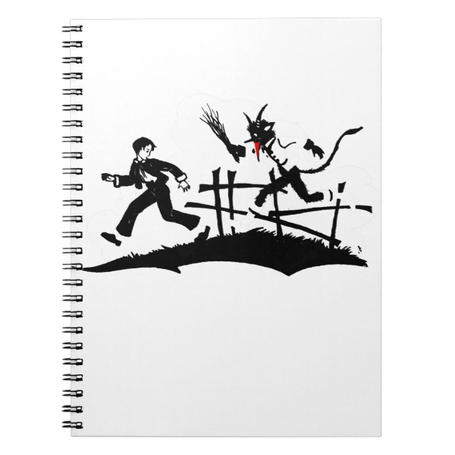 xmas krampus notebook (Front)
