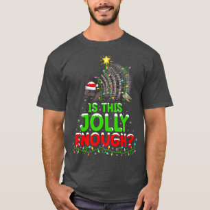 Xmas Lighting Is This Jolly Enough Porcupine Chris T-Shirt