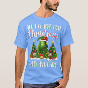 Xmas Lighting Santa All I Want For Christmas Is A  T-Shirt