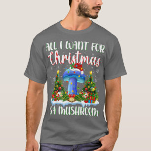 Xmas Lighting Santa All I Want For Christmas Is A  T-Shirt