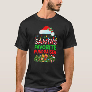 Xmas Lighting Santa S Favourite Fundraiser Christm T-Shirt