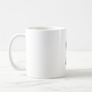 Xmas Lighting Santa Silky Terrier Dog Christmas _2 Coffee Mug