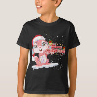 Xmas Lighting Tree Santa Hat Rabbit Bunny Christma