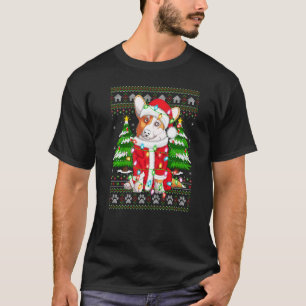 Xmas Lighting Ugly Santa Corgi Christmas T-Shirt