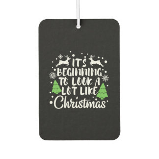 Xmas Look A Lot Like Christmas Car Air Freshener