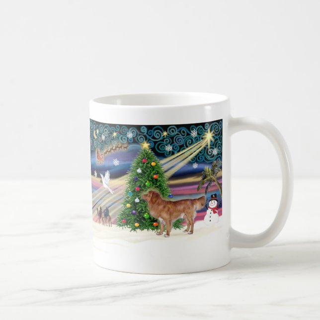 Xmas Magic-NovaScotia-stand Coffee Mug (Right)