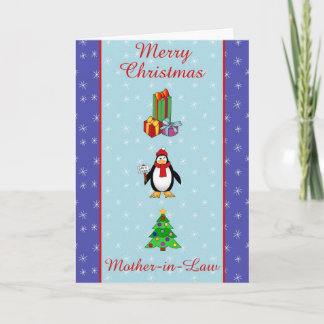 Xmas Mother in Law greeting card