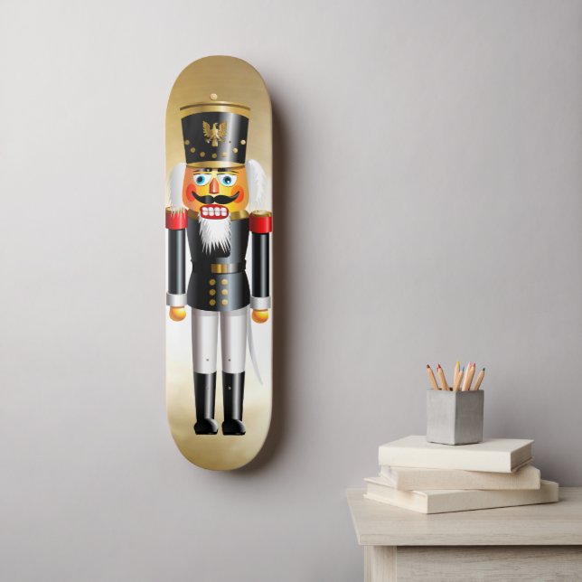 Xmas Nutcracker Skateboard (Wall Art)