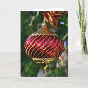 Xmas Ornament Holiday Card