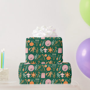 Xmas plant Holiday Noel Christmas Wrapping  Wrapping Paper