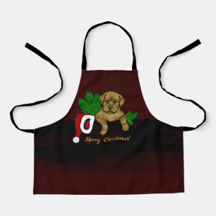 XMas Puppy Apron