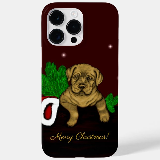 XMas Puppy Case-Mate iPhone Case (Back)