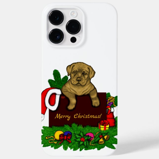 XMas Puppy Case-Mate iPhone Case (Back)