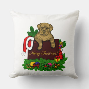 XMas Puppy Cushion