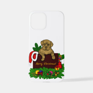 XMas Puppy iPhone 12 Mini Case