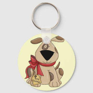Xmas Puppy Key Chain