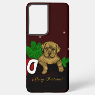 XMas Puppy Samsung Galaxy Case