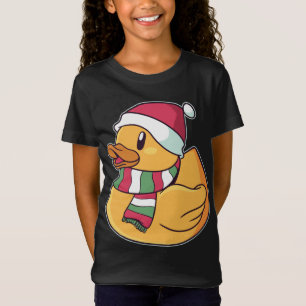 Xmas Rubber Ducky Duckie Duck Christmas Gift Cute  T-Shirt