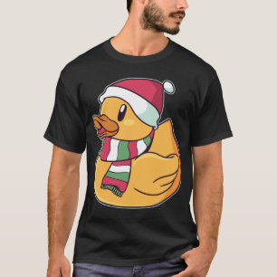 Xmas Rubber Ducky Duckie Duck Christmas Gift Cute T-Shirt