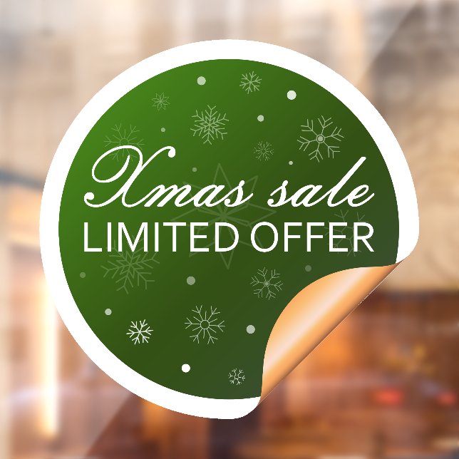 Xmas Sale Limited Offer - Green Gold (Sheet 2)