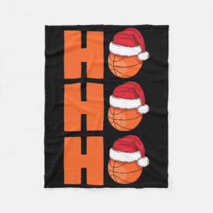 Xmas Santa Claus Sketll Christmas Fleece Blanket