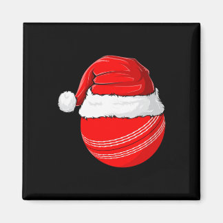 Xmas Santa Hat Christmas Cricket  Magnet