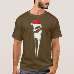 Xmas Santa Hat Saw penter Xmas Woodworking T-Shirt