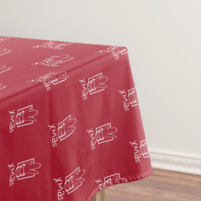 Xmas Shots Tablecloth (In Situ)