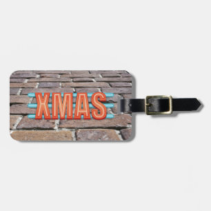 XMAS Sign Luggage Tag