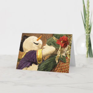 xmas snowdancers holiday card