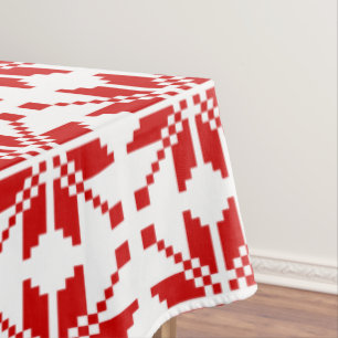 Xmas Snowflake Christmas Pattern Tablecloth