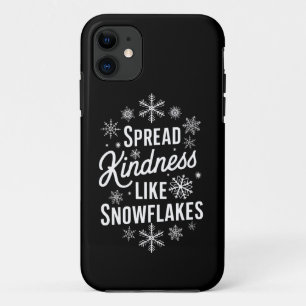 Xmas Spread Kindness Like Snowflakes Christmas  Case-Mate iPhone Case