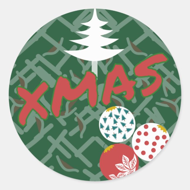 Xmas sticker (Front)