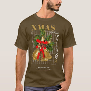 Xmas Streetwear Aesthetic Modern Christmas Decor T-Shirt