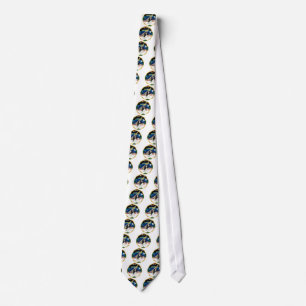 Xmas Sunrise - Tri Colour Cavalier King Charles Tie